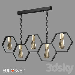 OM Pendant lamp in loft style Eurosvet 70117 5 Arnia Pendant light 3D Models 3DSKY 