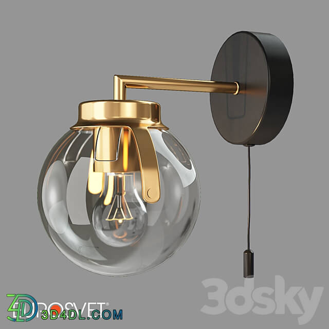 OM Wall lamp in loft style Eurosvet 70118 1 Creek 3D Models 3DSKY