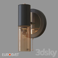 OM Wall lamp in loft style Eurosvet 70125 1 Tesoro 3D Models 3DSKY 