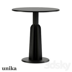 Round dining table Kaktus Black 3D Models 3DSKY 