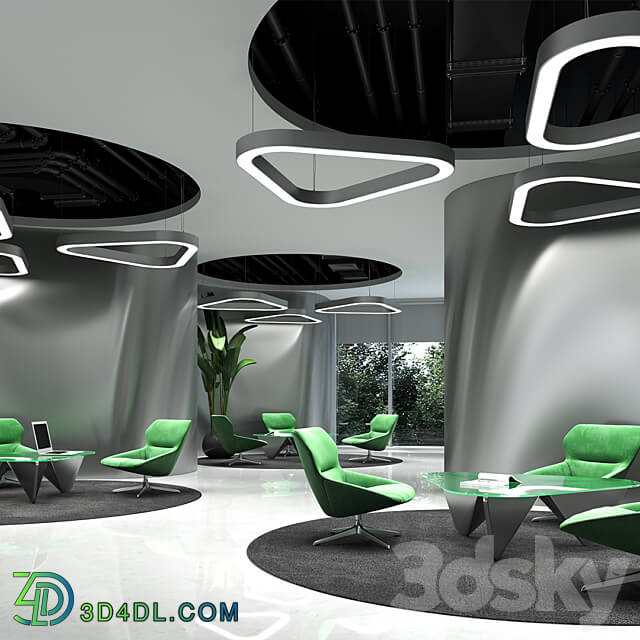 PARUS C Pendant light 3D Models 3DSKY