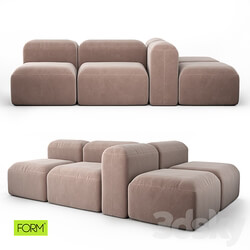 BUBBLE sofa from FORM Mebel 