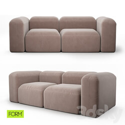 BUBBLE 2 modular sofa from FORM Mebel 