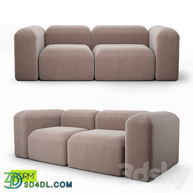 BUBBLE 2 modular sofa from FORM Mebel