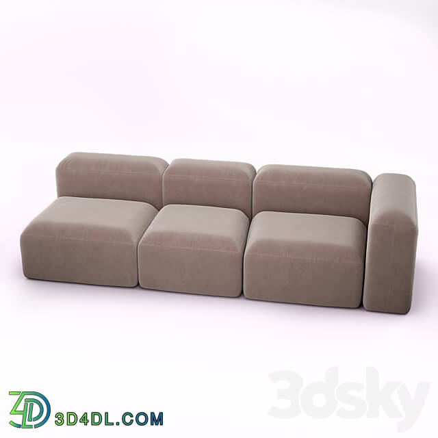 BUBBLE 4 modular sofa from FORM Mebel