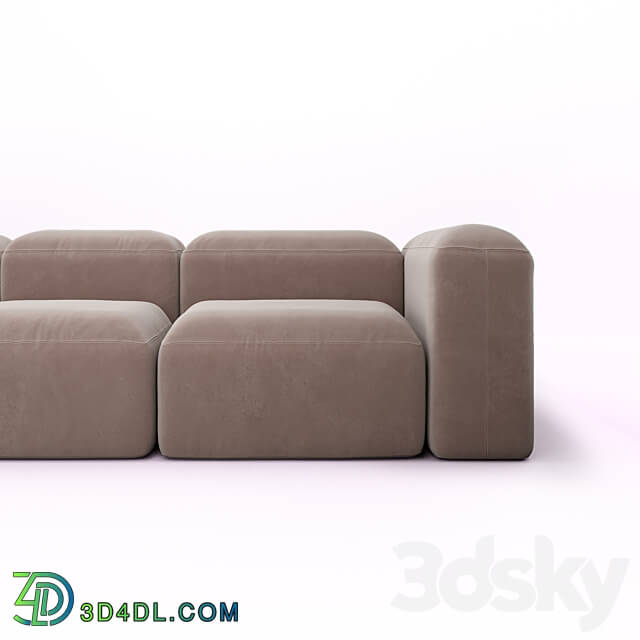 BUBBLE 4 modular sofa from FORM Mebel