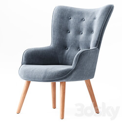 Hygge lounge chair 3D Models 3DSKY 
