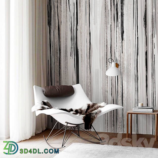 Creativille Wallpapers 3610 2 Abstract Stripes 3D Models 3DSKY