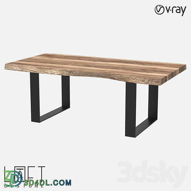 Coffee table LoftDesigne 250 model 3D Models 3DSKY