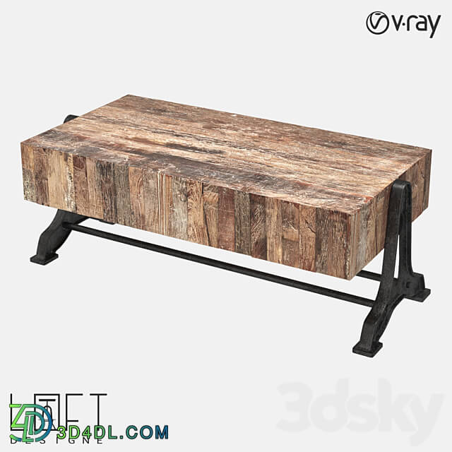 Coffee table LoftDesigne 263 model 3D Models 3DSKY