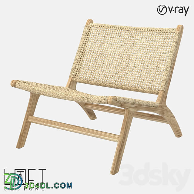 Armchair LoftDesigne 1561 model 3D Models 3DSKY