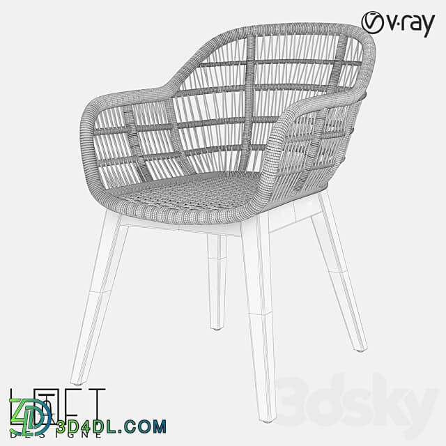 Chair LoftDesigne 1568 model 3D Models 3DSKY