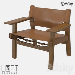 Armchair Loftdesigne 2468 model 3D Models 3DSKY 