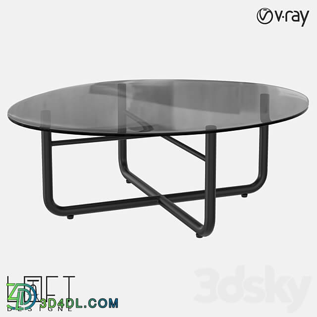 Coffee table LoftDesigne 6722 model 3D Models 3DSKY