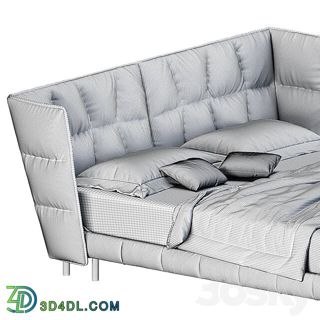 Modern bedK SL 0064 Bed 3D Models 3DSKY