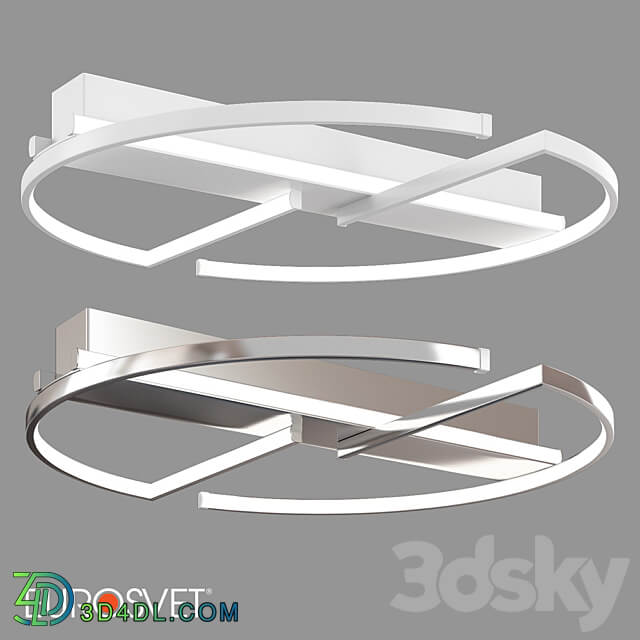 OM LED Ceiling Light Eurosvet 90233 2 Griff Ceiling lamp 3D Models 3DSKY