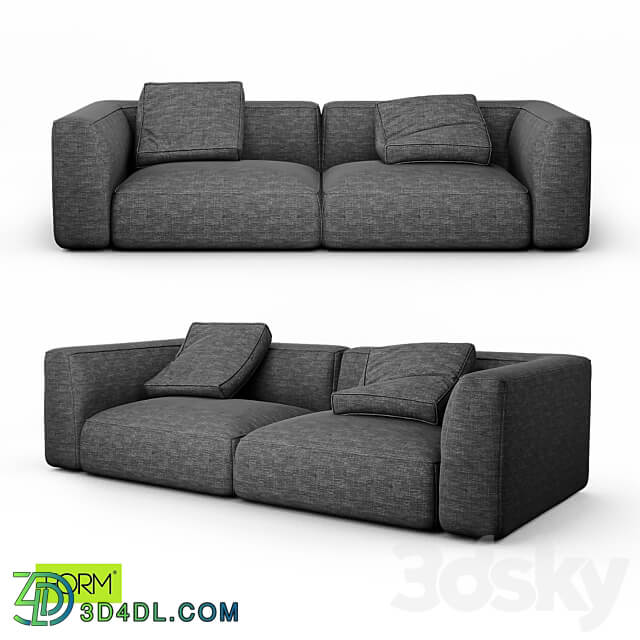 Stone sofa 3D Models 3DSKY