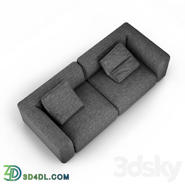 Stone sofa 3D Models 3DSKY