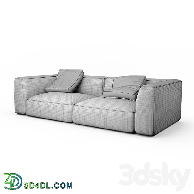 Stone sofa 3D Models 3DSKY