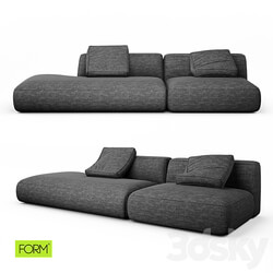 Stone sofa 3 3D Models 3DSKY 