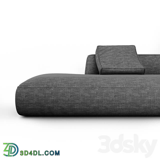 Stone sofa 3 3D Models 3DSKY