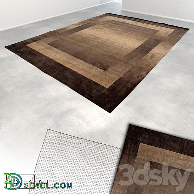 Carpets geometry Art de Vivre Kover.ru Set1 3D Models 3DSKY