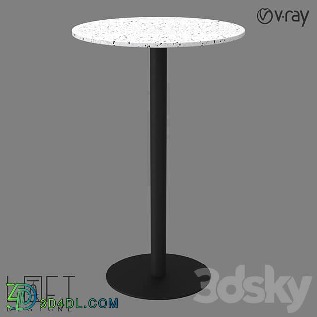 Bar table LoftDesigne 60171 model 3D Models 3DSKY