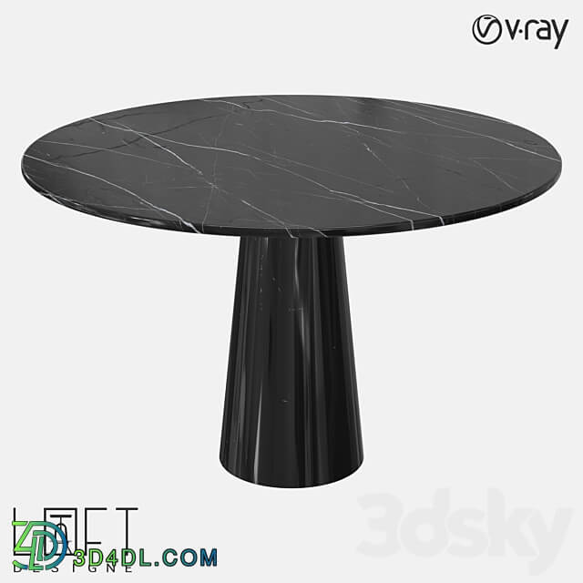 LoftDesigne 60172 model table 3D Models 3DSKY