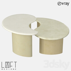 Coffee table set LoftDesigne 60173 model 3D Models 3DSKY 