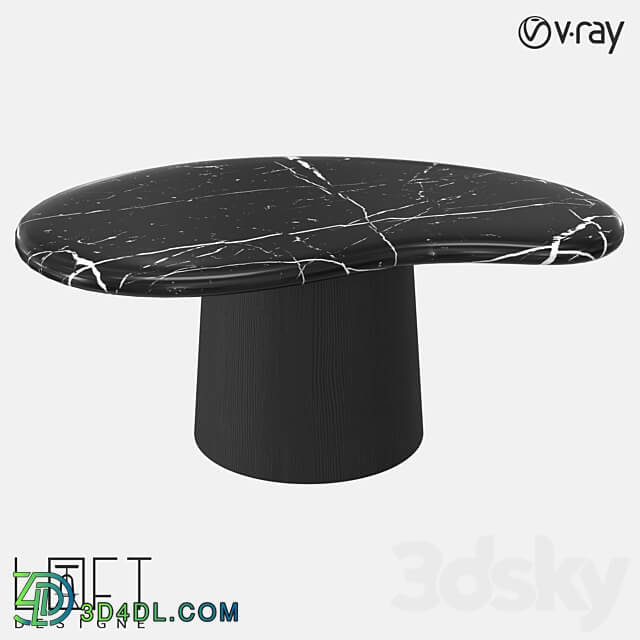 Coffee table LoftDesigne 60184 model 3D Models 3DSKY
