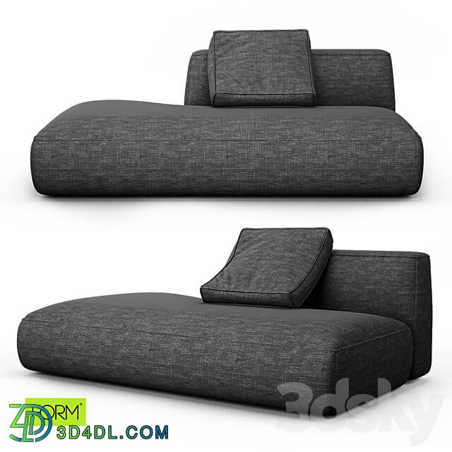 Stone sofa 6 3D Models 3DSKY