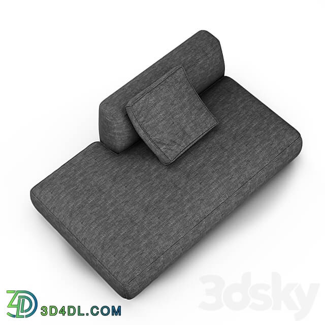 Stone sofa 6 3D Models 3DSKY