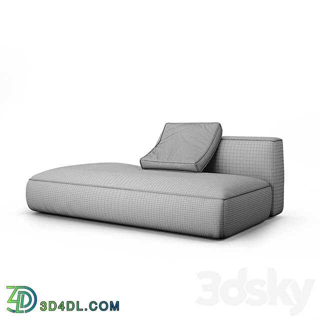 Stone sofa 6 3D Models 3DSKY