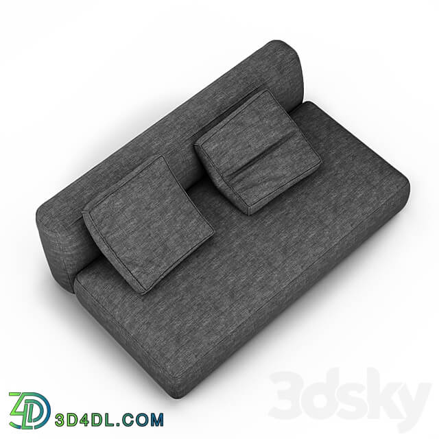 Stone sofa 7 3D Models 3DSKY