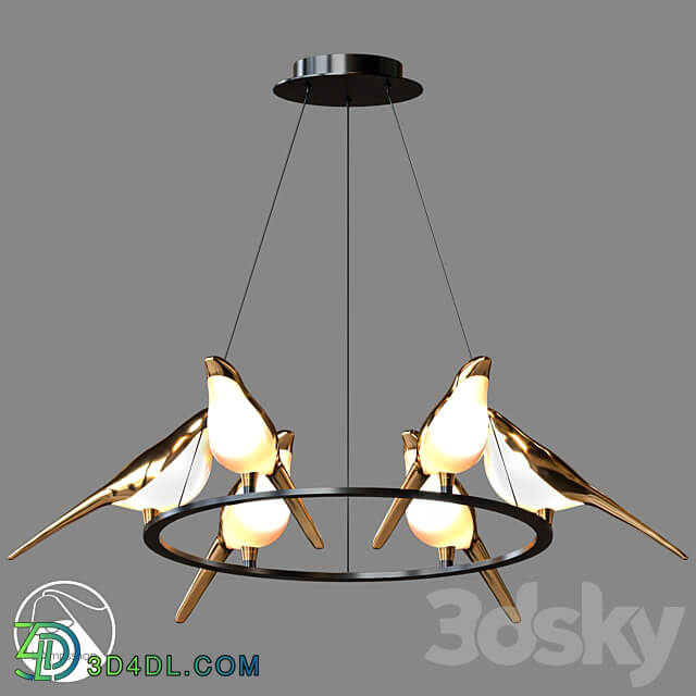 LampsShop.ru L1514a Chandelier Jessie B Pendant light 3D Models 3DSKY