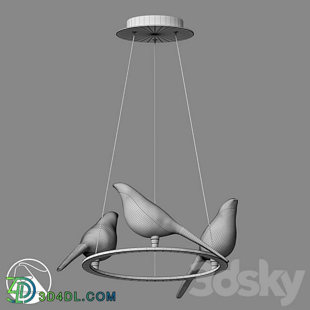 LampsShop.ru L1514a Chandelier Jessie B Pendant light 3D Models 3DSKY