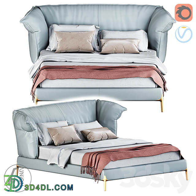 Bed SL 0065 Bed 3D Models 3DSKY