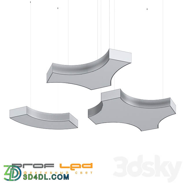 ORTUS PUZZLE Pendant light 3D Models 3DSKY