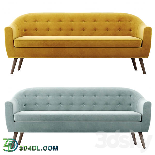 Florence 3 seater sofa 3D Models 3DSKY