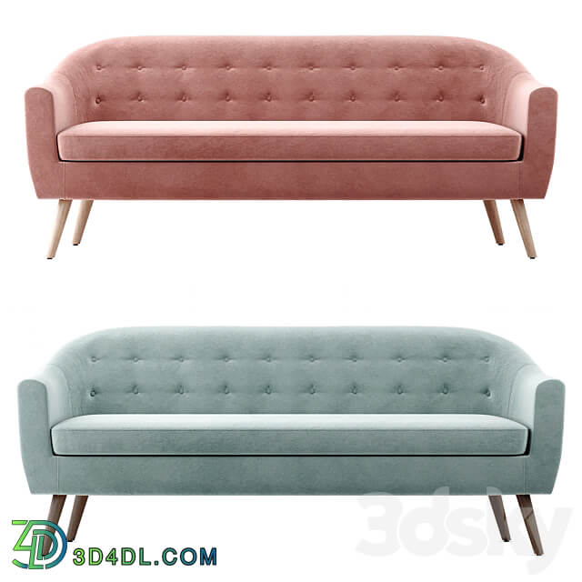 Florence 3 seater sofa 3D Models 3DSKY