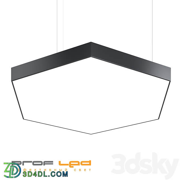 Octa Pendant light 3D Models 3DSKY
