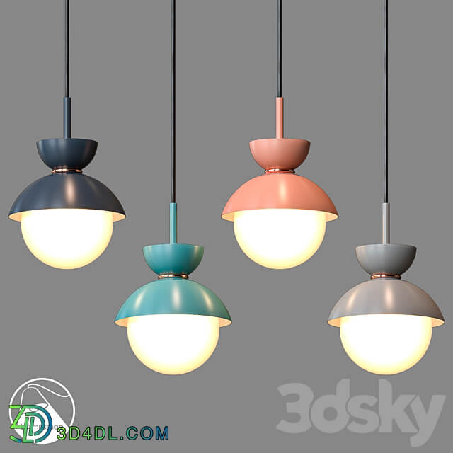 LampsShop.ru PDL2375 Pendant Plato Flise Pendant light 3D Models 3DSKY