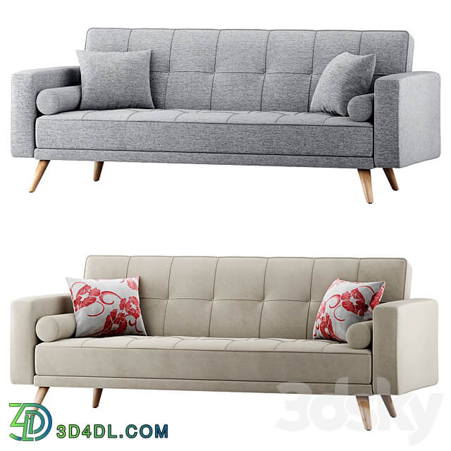 Scandinavia folding sofa 3D Models 3DSKY