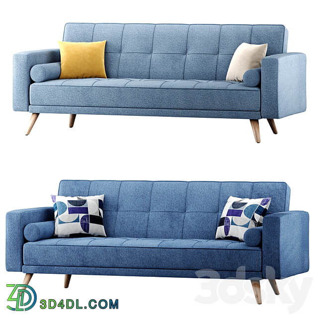 Scandinavia folding sofa 3D Models 3DSKY