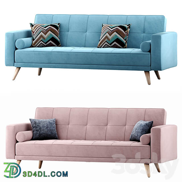 Scandinavia folding sofa 3D Models 3DSKY