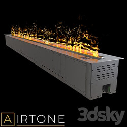 OM Steam Electric Fireplace AIRTONE VEPO 3000 series 3D Models 3DSKY 