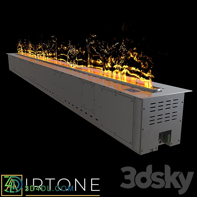 OM Steam Electric Fireplace AIRTONE VEPO 3000 series 3D Models 3DSKY