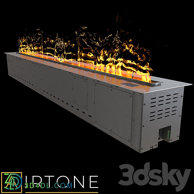 OM Steam Electric Fireplace AIRTONE VEPO 2000 series 3D Models 3DSKY