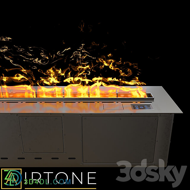 OM Steam Electric Fireplace AIRTONE VEPO 2000 series 3D Models 3DSKY