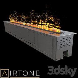 OM Steam Electric Fireplace AIRTONE VEPO 1800 series 3D Models 3DSKY 